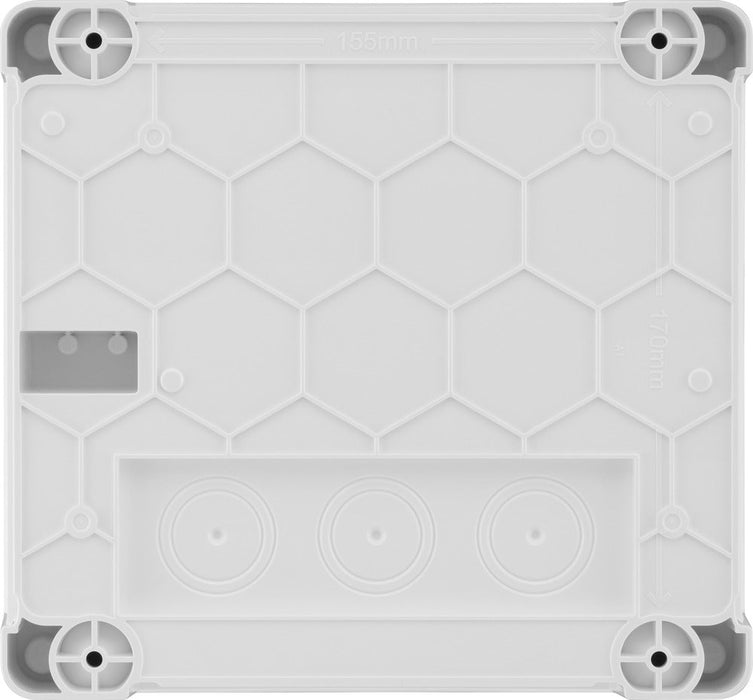 Sync Energy EVL7PS Link EV Charger Surface & Recessed Socket 7.4kW 32A Silver with Plastic Control Box & Wi-Fi