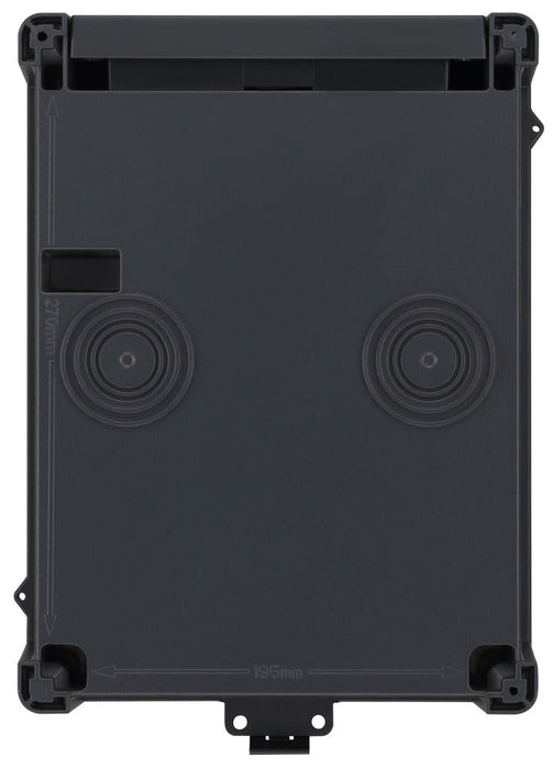 BG Sync Energy EVLS7MSG Link EV Charger Surface Socket 7.4kW 32A Silver with Metal Control Box - Wi-Fi + LAN + 4G