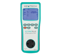 Kewtech EZYPAT-PLUS Manual PAT Tester with Auto Sequences & 230/110V Run Test