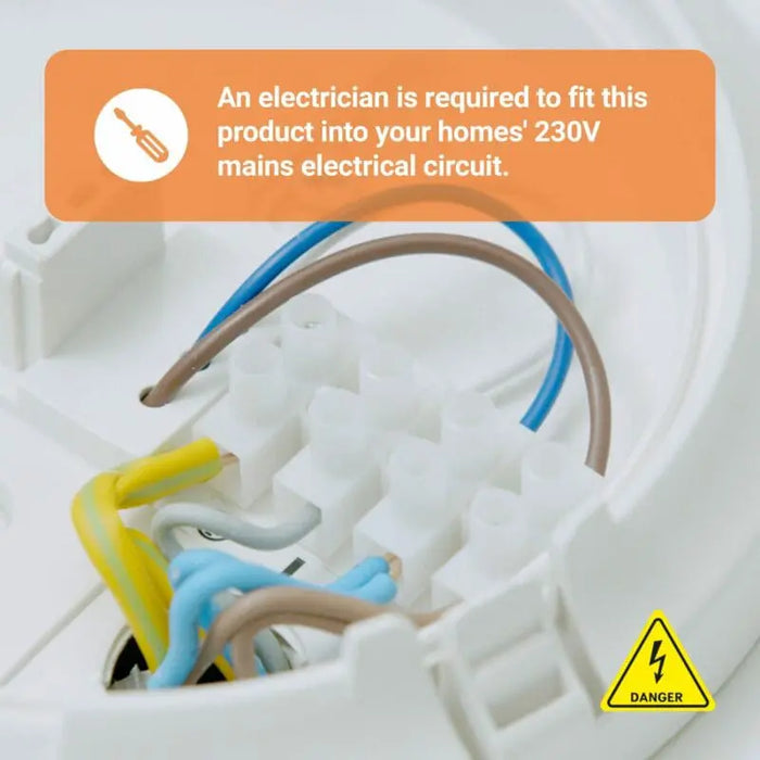 FireAngel SW1-PF-T Mains Powered Optical Smoke Alarm with Replaceable 9V Battery Back-up - westbasedirect.com