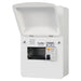 FuseBox F3004RB 6 Module 4 Way RCD Incomer Consumer Unit with 63A 30mA Type B RCD - westbasedirect.com