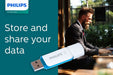 Philips USB 3.0 16GB Snow Edition Blue - westbasedirect.com