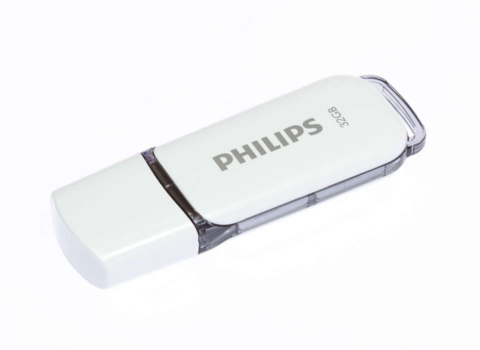 Philips USB 2.0 32GB Snow Edition Grey - westbasedirect.com