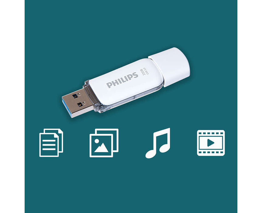 Philips USB 3.0 32GB Snow Edition Grey - westbasedirect.com