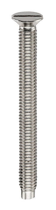 BG FPFS36/10 M3.5 x 36mm Flat Head Screws (10 Pack) - Brushed Steel - westbasedirect.com