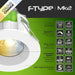 Luceco FTR6WCCT FType MK2 4W/6W 750lm Power Change & 4 Colour CCT 2700K/3000K/4000K/6000K Dimmable IP65 White - Regressed - westbasedirect.com