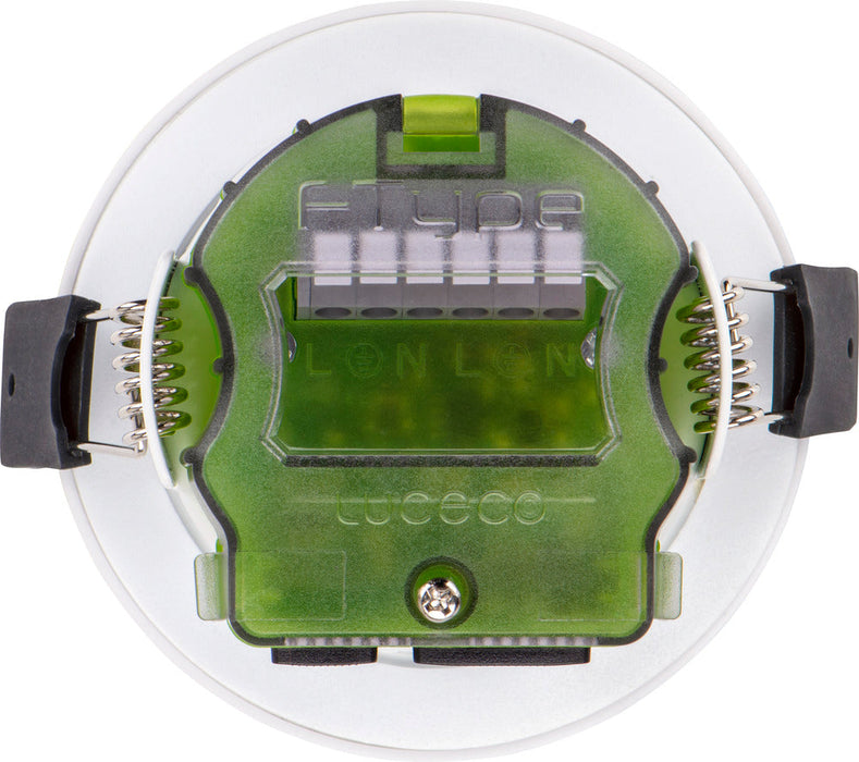 Luceco FTR6WD2W FType MK2 4W/6W 690lm Power Change & CCT Change 3000K/4000K Dim2Warm Dimmable IP65 White - Regressed (6 Pack)