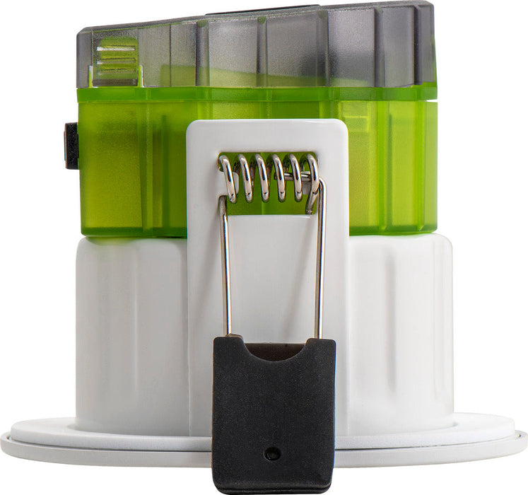 Luceco FTR6WD2W FType MK2 4W/6W 690lm Power Change & CCT Change 3000K/4000K Dim2Warm Dimmable IP65 White - Regressed (6 Pack)