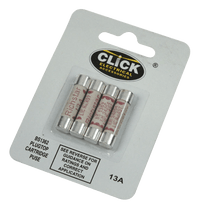 Click FU035 Card Of 4 X 13A Fuses