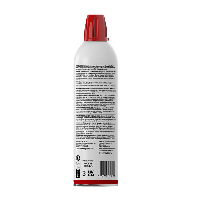 Kidde KFS-500 Flame-Out Fire Fighting Spray