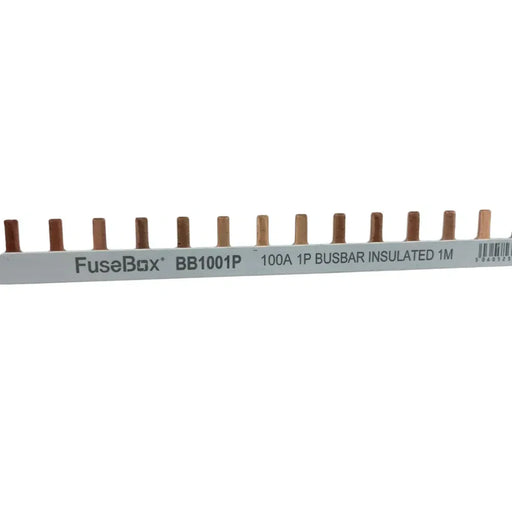 FuseBox BB1001P 100A 1 Pole Busbar Insulated 1M - westbasedirect.com