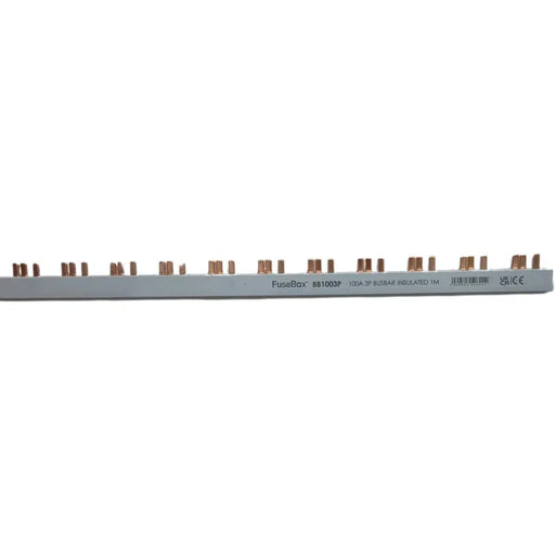 FuseBox BB1003P 100A 3 Pole Busbar Insulated 1M - westbasedirect.com