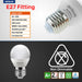 Brite-R 3W E27 ES Golf LED Bulb Warm White 3000K - westbasedirect.com