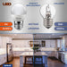 Brite-R 5W E27 ES Golf LED Bulb Cool White 6500K - westbasedirect.com