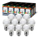 Brite-R 5W E27 ES Golf LED Bulb Cool White 6500K (10 Pack) - westbasedirect.com