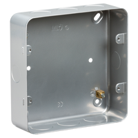 Knightsbridge GDSG68M Metal Clad 6-8G Surface Mount Box