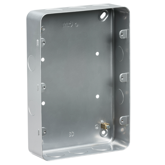 Knightsbridge GDSG912M Metal Clad 9-12G Surface Mount Box - westbasedirect.com