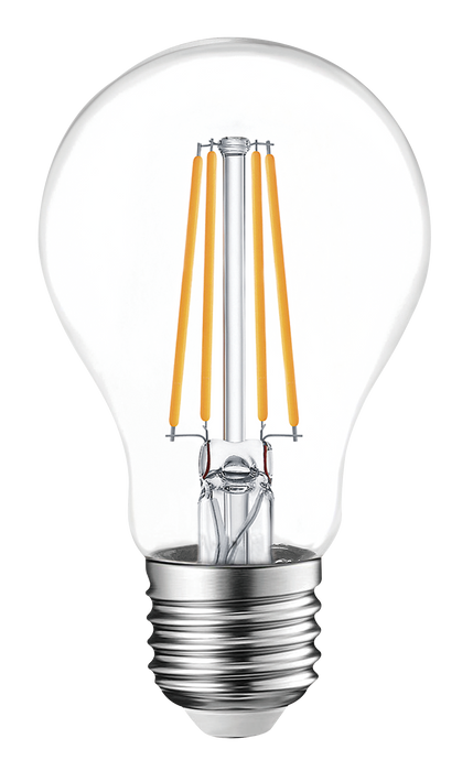Eveready S15488 E27 ES GLS Filament Clear LED Bulb 8W 1050lm Warm White 2700K (5 Pack) - westbasedirect.com