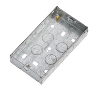 Knightsbridge GSK225 2G 25mm Galvanised Steel Box
