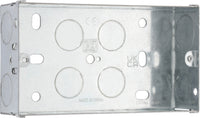 BG HGS05 2G 35mm Steel Knockout Box