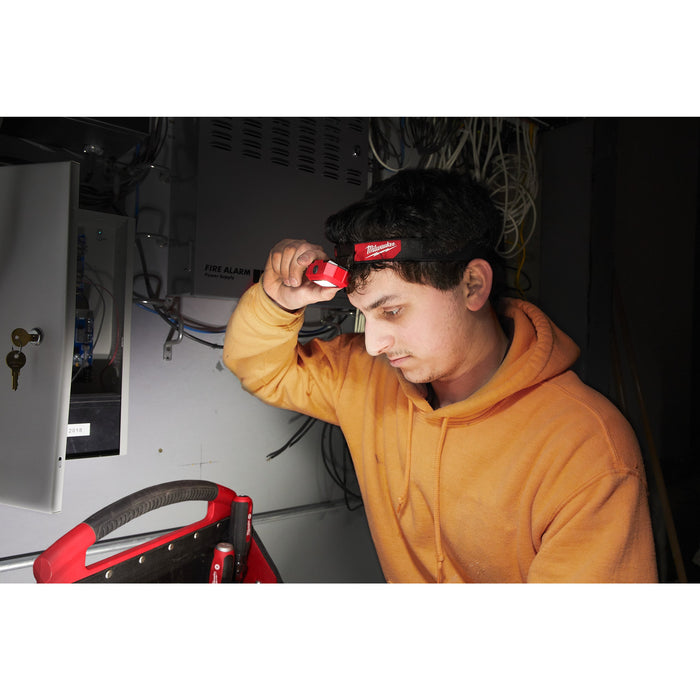 Milwaukee HL2-LED TRUEVIEW Alkaline Slim Headlamp - westbasedirect.com