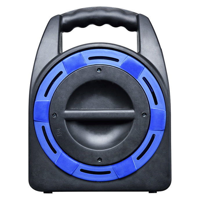 Masterplug 4 Socket 15m 13A Case Reel - Blue - westbasedirect.com