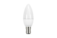 Integral ILCANDB15NC014 Candle Bulb B15 470Lm 4.9W 2700K Non-Dimmable 250 Beam Frosted