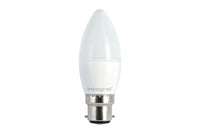 Integral ILCANDB22DF027 Candle Bulb B22 510Lm 6.2W 5000K Dimmable 240 Beam Frosted