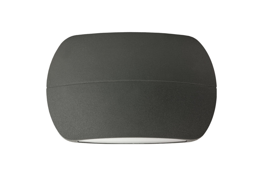 Integral ILDEA026 Outdoor Decorative Wall Light Luxstone IP54 335Lm 8.5W 4000K Up/Down Light Dark Grey - westbasedirect.com