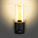 Integral ILDEB068 Outdoor Decorative Wall Light PIR IP54 For 1x E27 Dark Grey (Bulb Not Included) - westbasedirect.com