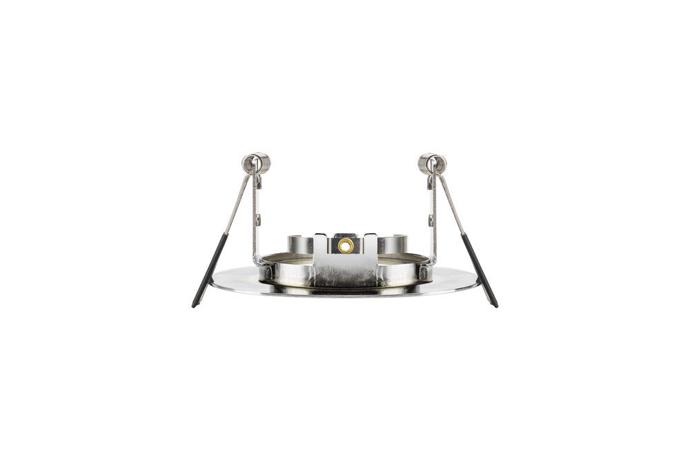 Integral ILDLFR70D017 Evofire Fire Rated Downlight 70mm Cutout IP65 Polished Chrome Round +GU10 Holder