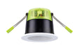 Integral ILDLFR70X101 XFire Lux Recessed CCT & Wattage Switchable Fire-Rated Downlight 3.4W/5.3W 435Lm/678Lm Dimmable c/w White Bezel, Black & White Baffle 2400K/2700K/3000K/4000K - westbasedirect.com