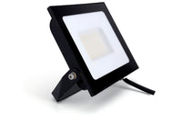 Integral ILFLE021 Compact Slim Floodlight 50W 5000Lm 4000K 120 Beam 100Lm/W IP65 IK08 Black