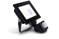 Integral ILFLE031 Compact Slim Floodlight PIR 20W 2000Lm 3000K 120 Beam 100Lm/W IP65 IK08 Black