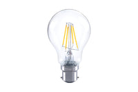 Integral ILGLSB22DC053 Omni Filament GLS B22 470Lm 4.2W 2700K Dimmable 320 Beam Clear Full Glass