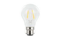 Integral ILGLSB22NC002 Omni Filament GLS Bulb B22 470Lm 3.4W 2700K Non-Dimmable 330 Beam Clear Full Glass