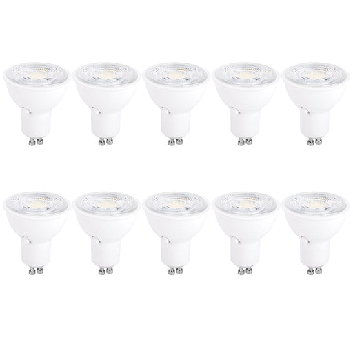 Integral ILGU10DS144-10 GU10 Bulb 540Lm 4.9W 2700K/3000K/4000K CCT Switchable Dimmable 60 Beam (10 Pack) - westbasedirect.com