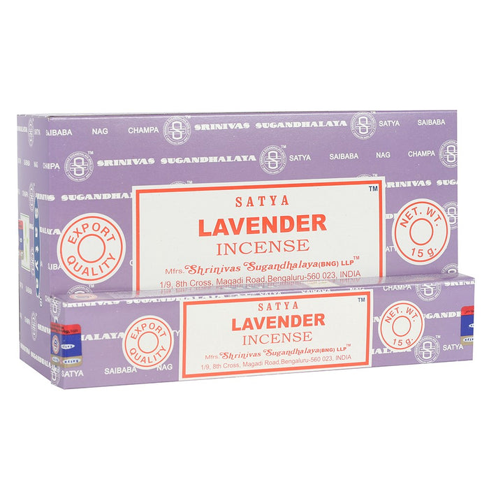 Satya Lavender 15g | Full Box (12x12) - westbasedirect.com