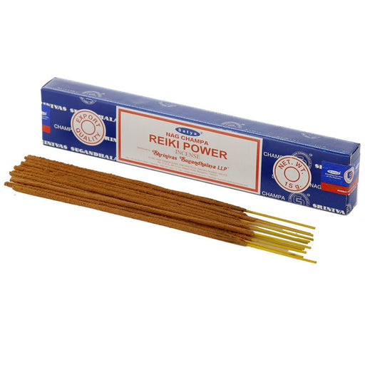 Satya Reiki Power 15g | 1 Pack (12 Sticks) - westbasedirect.com