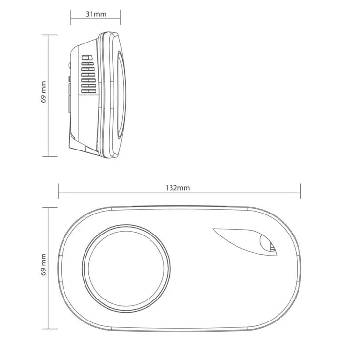 FireAngel FA3328-EUT Battery Powered SYNC-IT (NFC Technology) Carbon Monoxide (CO) Alarm with 10 Year Lifelong Sealed Battery - westbasedirect.com