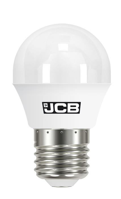 JCB S10973 E27 ES Golf LED Bulb Opal 4.9W 470lm Warm White 3000K (12 Pack)