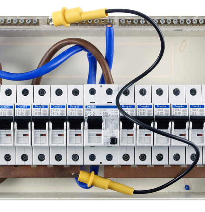 Kewtech JUMPLD1 Link Leads for Insulation R1 + R2 Testing - westbasedirect.com