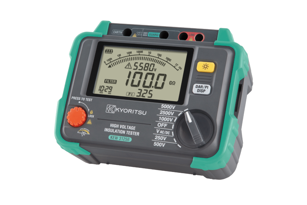 Kewtech KEW3125A/KEW3125B High Voltage 5000V Insulation Tester