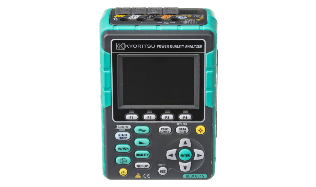 Kewtech KEW6315 Compact 4 Channel Power Quality Meter