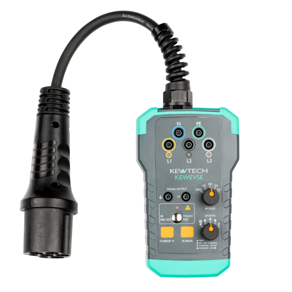 Kewtech KEWEVSE Universal EVSE Testing Adapter — B2Belectrical.com