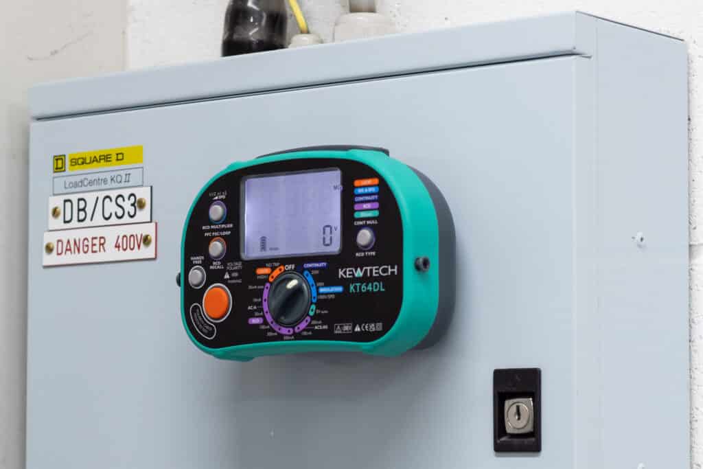 Kewtech KT64EVA Kit with KT64DL Digital Multifunction 7-in-1 with EV, SPD Tests & KEWEVA (EV Charging Point Testing Adapter)