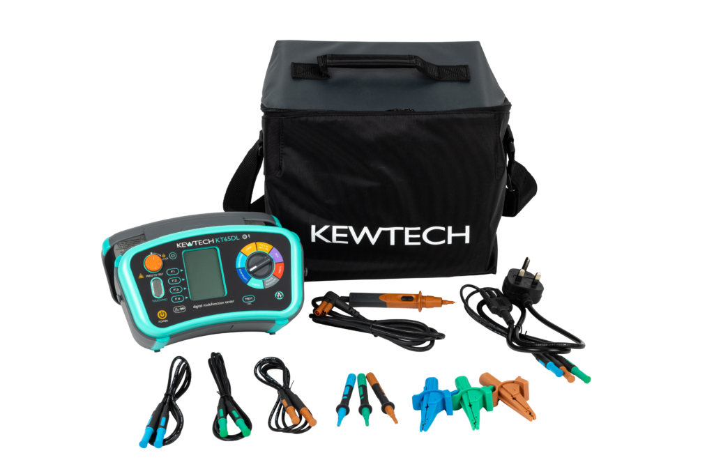 Kewtech KT65DL Digital MFT 8in1 with 8212 USB KEW Report & ACC050 ...