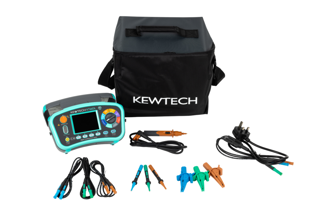 Kewtech KT66DL Digital MFT 12in1 Capable of Testing EV Charging Points - westbasedirect.com