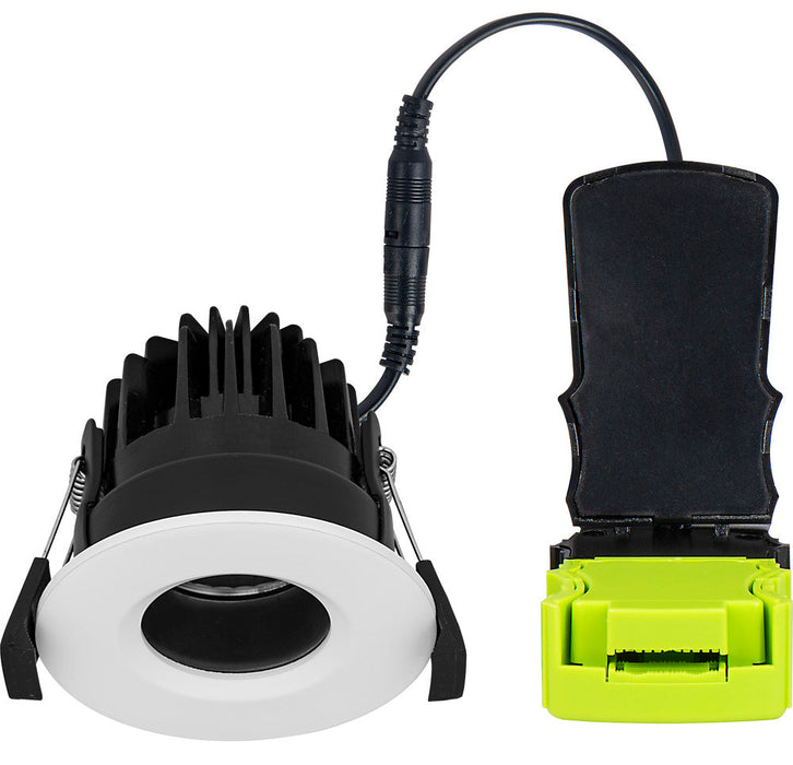 Luceco LDER7W6D30 Element 7W 600lm IP40 Regressed Fire Rated LED Downlight Dimmable 3000K White