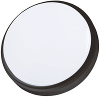 Timeguard LEDSR12B 12W Slim LED IP54 Round Light Black